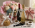 5/8" Continuous Print Wedding Ribbon Roll Personalized 5 yards